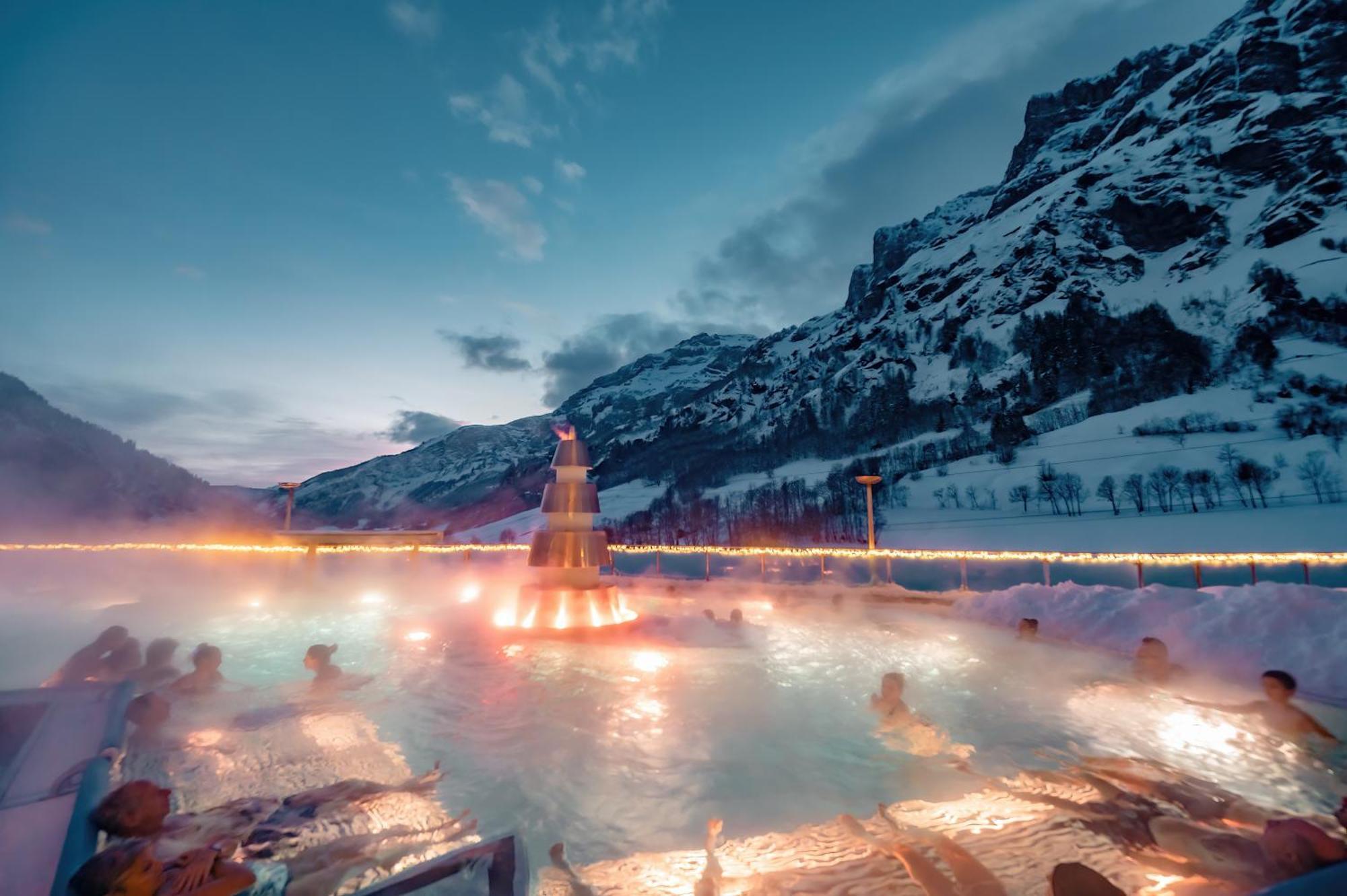 Hotel Alpenblick-Leukerbad-Therme Exterior photo